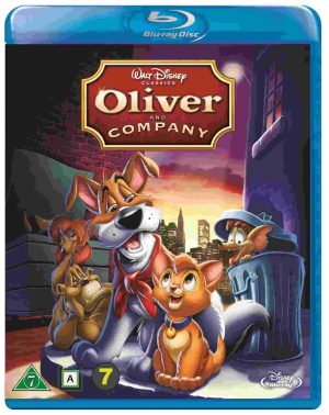 DISNEY KLASSIKKO 27 - OLIVER JA KUMPPANIT - Blu-ray DISNEY KLASSIKKO 27 - OLIVER JA KUMPPANIT - Blu-ray